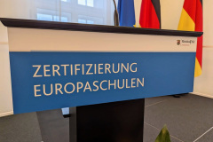 Zertifizierung zur Europaschule 